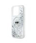 Original Case IPHONE 15 PRO MAX Karl Lagerfeld Hardcase Liquid Glitter Head MagSafe (KLHMP15XLGKISGH) transparent 3666339285616