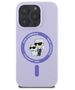 Original Case IPHONE 16 PRO Karl Lagerfeld Hardcase Silicone KC Heads Ring MagSafe (KLHMP16LSCMKCRHU) purple 3666339318741