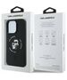 Original Case IPHONE 16 PRO MAX Karl Lagerfeld Hardcase Silicone KC Heads Ring MagSafe (KLHMP16XSCMKCRHK) black 3666339318673