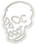 Neon PLEXI LED SKULL white FPNE07X Forever Light 5900495624642