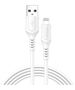 Cable 1m 3A (USB - iPhone Lightning) Charging and Data Transfer Jokade Zhizun (JA010) white 6921042123165