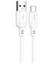 Cable 2m 3A (USB - USB-C) Charging and Data Transfer Jokade Bohao (JA007) white 6921042123714