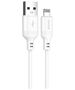 Cable 2m 3A (USB - iPhone Lightning) Charging and Data Transfer Jokade Bohao (JA007) white 6921042123677