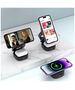 Maxlife MXWC-06 magnetic wireless charger 15W black 3in1 5907457780156