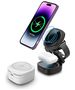 Maxlife MXWC-06 magnetic wireless charger 15W white 3in1 5907457780149