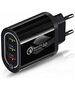 Wall Charger 3xUSB QC 3.0 (BK373) black 5902429900136