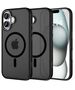 Case IPHONE 16 Tech-Protect MagEdge MagSafe Matte GunMetal black 5906302311170