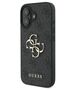 Original Case IPHONE 16 PRO Guess Hardcase 4G Big Logo (GUHCP16L4GMGGR) black 3666339327545