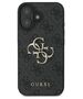 Original Case IPHONE 16 PRO Guess Hardcase 4G Big Logo (GUHCP16L4GMGGR) black 3666339327545