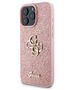 Original Case IPHONE 16 PRO Guess Hardcase Fixed Glitter Big 4G (GUHCP16LHG4SGP) pink 3666339328542