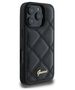 Original Case IPHONE 16 PRO Guess Hardcase Quilted Metal Logo (GUHCP16LPSQSQSK) black 3666339345068