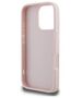 Original Case IPHONE 16 PRO Guess Hardcase Quilted Metal Logo (GUHCP16LPSQSQSP) pink 3666339345105