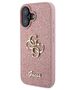 Original Case IPHONE 16 Guess Hardcase Fixed Glitter Big 4G (GUHCP16SHG4SGP) pink 3666339328528