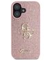 Original Case IPHONE 16 Guess Hardcase Fixed Glitter Big 4G (GUHCP16SHG4SGP) pink 3666339328528