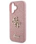 Original Case IPHONE 16 Guess Hardcase Fixed Glitter Big 4G (GUHCP16SHG4SGP) pink 3666339328528