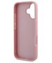 Original Case IPHONE 16 Guess Hardcase Fixed Glitter Big 4G (GUHCP16SHG4SGP) pink 3666339328528