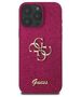 Original Case IPHONE 16 PRO MAX Guess Hardcase Fixed Glitter Big 4G (GUHCP16XHG4SGU) purple 3666339328511