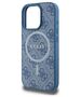 Original Case IPHONE 16 PRO Guess Hardcase 4G Ring Classic Logo MagSafe (GUHMP16LG4GFRB) blue 3666339327309