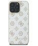 Original Case IPHONE 16 PRO MAX Guess Hardcase Peony Script Logo MagSafe (GUHMP16XPGPYSH) white 3666339345594