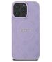 Original Case IPHONE 16 PRO MAX Guess Hardcase Saffiano Peony Classic Logo MagSafe (GUHMP16XPSAPSMEU) purple 3666339328276