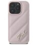 Original Case IPHONE 16 PRO Karl Lagerfeld Hardcase Quilted Signature (KLHCP16LPQDSMGP) pink 3666339317829