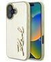 Original Case IPHONE 16 Karl Lagerfeld Hardcase Metal Signature (KLHCP16SPFMFBKMD) gold 3666339319045