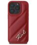 Original Case IPHONE 16 PRO MAX Karl Lagerfeld Hardcase Quilted Signature (KLHCP16XPQDSMGR) red 3666339317799