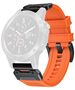 Techsuit Strap for Garmin Fenix 3/3 HR/5X/5X Plus/6X/6X Pro/7X/7X/7X Pro Solar - Techsuit Watchband QuickFit 26mm (W068) - Orange / Black 5949419247567 έως 12 άτοκες Δόσεις