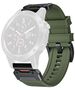 Techsuit Watchband for Garmin Fenix 5/5 Plus 6/6 Pro/7/Forerunner 935/945/Approach S60 - Techsuit Watchband QuickFit 22mm (W068) - Green / Black 5949419247604 έως 12 άτοκες Δόσεις