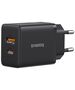 Baseus USB Charger, Type-C, Fast Charge 30W - Baseus (P10111404113-00) - Cluster Black 6932172651183 έως 12 άτοκες Δόσεις