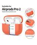 Case APPLE AIRPODS PRO 1 / 2 Tech-Protect Silicone Neon orange 5906302313716