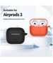 Case APPLE AIRPODS 3 Tech-Protect Silicone black 5906302375073