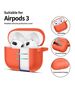 Case APPLE AIRPODS 3 Tech-Protect Silicone Neon orange 5906302375134