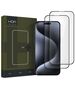 Tempered Glass IPHONE 16 HOFI Glass Pro+ 2-pack black 5906302310821