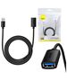 Baseus Cablu Extensie USB la USB, 1m - Baseus (B00631103111-02) - Black 6932172630362 έως 12 άτοκες Δόσεις