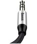 Baseus Cablu Audio Jack la Jack, 1.5m - Baseus (CAM30-CS1) - Black 6953156257207 έως 12 άτοκες Δόσεις