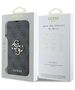 Original Case IPHONE 16 PLUS Guess Book 4G Metal Logo (GUBKP16M4GMGGR) black 3666339346133