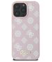 Original Case IPHONE 16 PRO Guess Hardcase Peony Script Logo MagSafe (GUHMP16LPGPYSP) pink 3666339345549