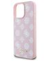 Original Case IPHONE 16 PRO Guess Hardcase Peony Script Logo MagSafe (GUHMP16LPGPYSP) pink 3666339345549