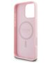 Original Case IPHONE 16 PRO Guess Hardcase Peony Script Logo MagSafe (GUHMP16LPGPYSP) pink 3666339345549