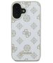 Original Case IPHONE 16 Guess Hardcase Peony Script Logo MagSafe (GUHMP16SPGPYSH) white 3666339345563