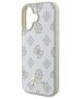 Original Case IPHONE 16 Guess Hardcase Peony Script Logo MagSafe (GUHMP16SPGPYSH) white 3666339345563