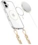 Case IPHONE 16 Tech-Protect Flexair Chain MagSafe Black & Taupe transparent 5906302311705