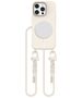 Case IPHONE 16 PRO MAX Tech-Protect Magnecklace MagSafe Latte beige 5906302311972