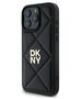 Original Case IPHONE 16 PRO MAX DKNY Quilted Stack Logo (DKHCP16XPQDSLK) black 3666339333492