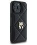 Original Case IPHONE 16 PRO MAX DKNY Quilted Stack Logo (DKHCP16XPQDSLK) black 3666339333492