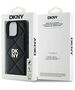 Original Case IPHONE 16 PRO MAX DKNY Quilted Stack Logo (DKHCP16XPQDSLK) black 3666339333492