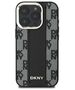 Original Case IPHONE 16 PRO DKNY Hardcase Checkered Pattern MagSafe (DKHMP16LPCPVSLK) black 3666339333164