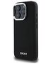 Original Case IPHONE 16 PRO DKNY Hardcase Plain Silver Logo MagSafe (DKHMP16LPSCMCLK) black 3666339333249