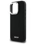 Original Case IPHONE 16 PRO DKNY Hardcase Plain Silver Logo MagSafe (DKHMP16LPSCMCLK) black 3666339333249